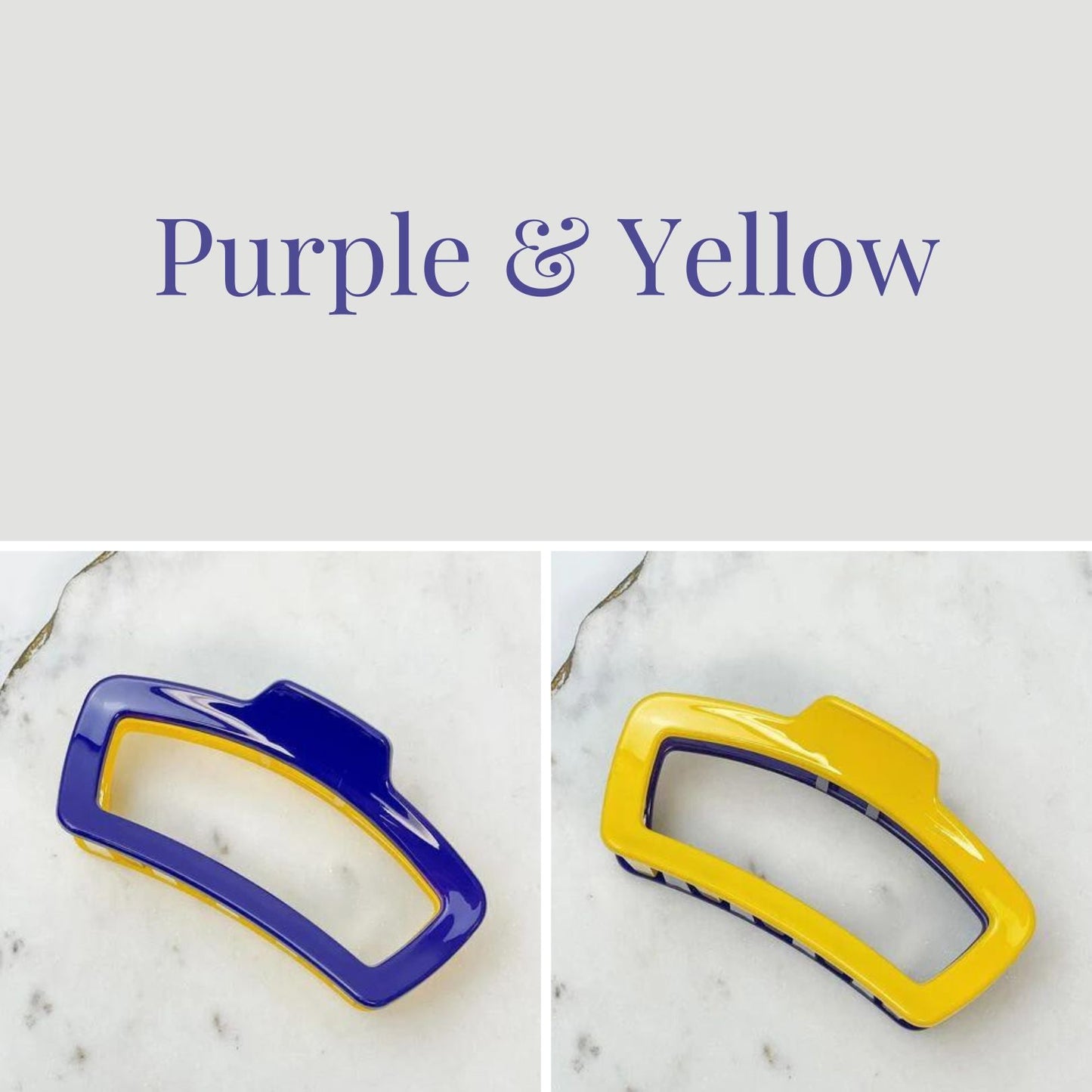 PREORDER: Game Day Claw Clips in Five Colors