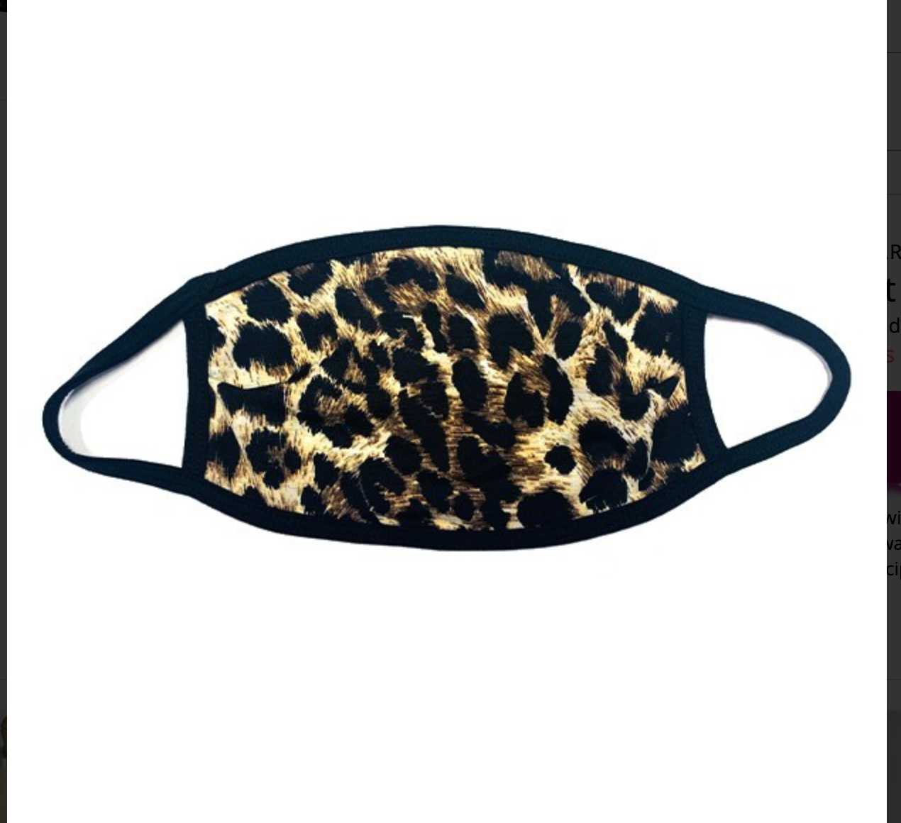 Cheetah Mask