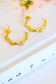 Santana Studded Hoop Earrings