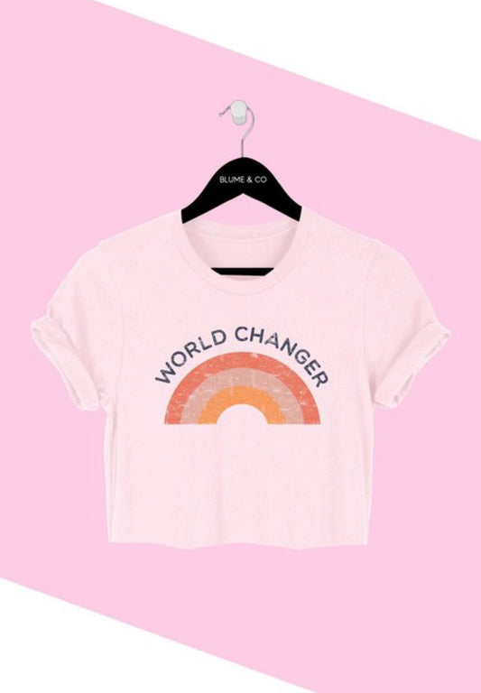 World Changer Cropped Tee